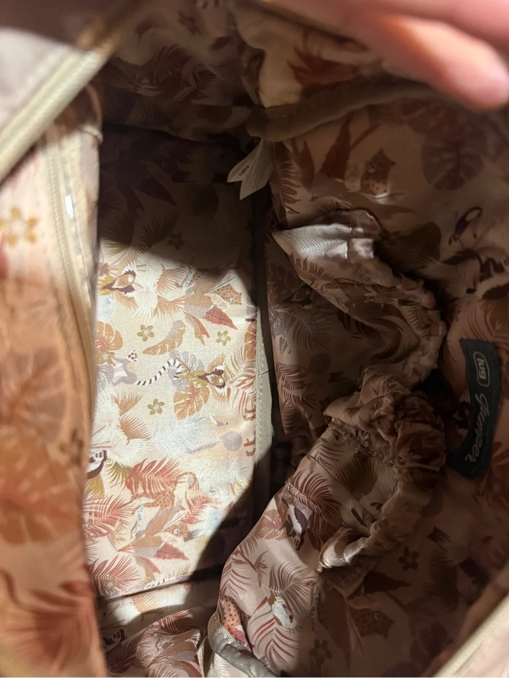 Lug Quilted Crossbody Bag in Taupe
